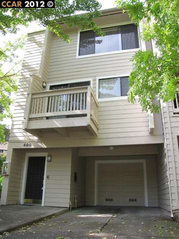 460 Woodminster Drive, Moraga California 94556 - Two Story Townhome/Condo Real Estate